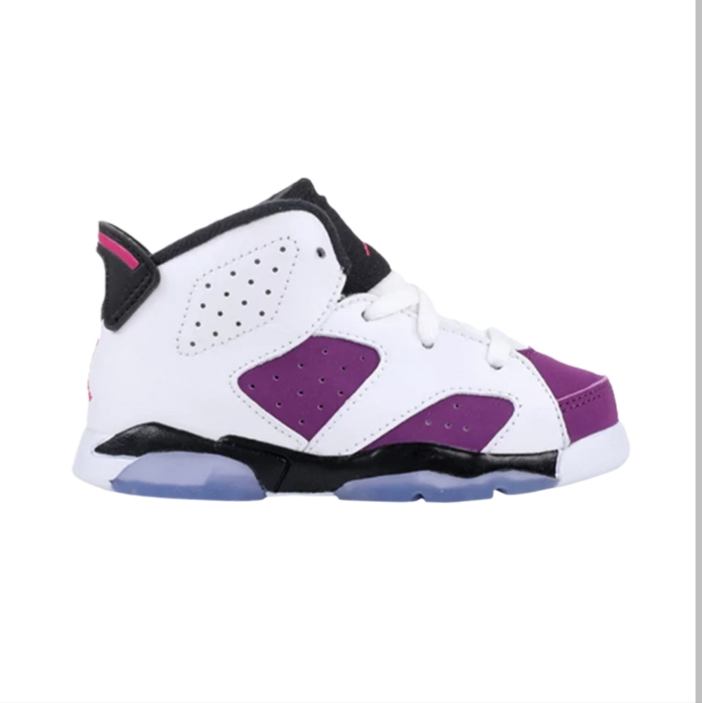 Toddler Air Jordan 6 Retro TD size 4 Vivid Pink